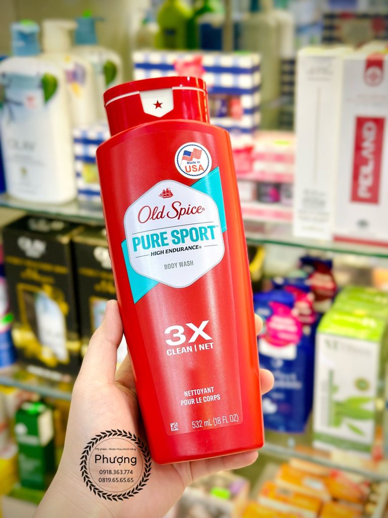 Sữa tắm gội cho nam Old Spice 3 trong 1