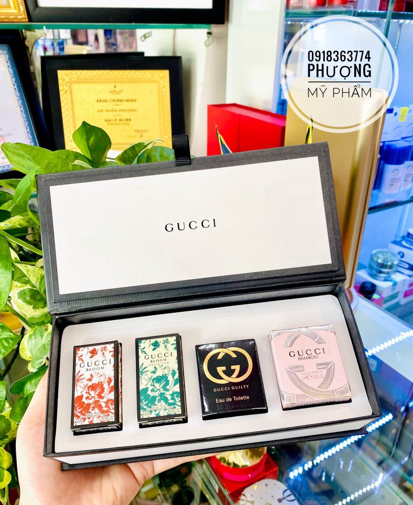 Set nước hoa Gucci 4 mùi